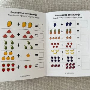 Mala matematika delovni zvezek za otroke
