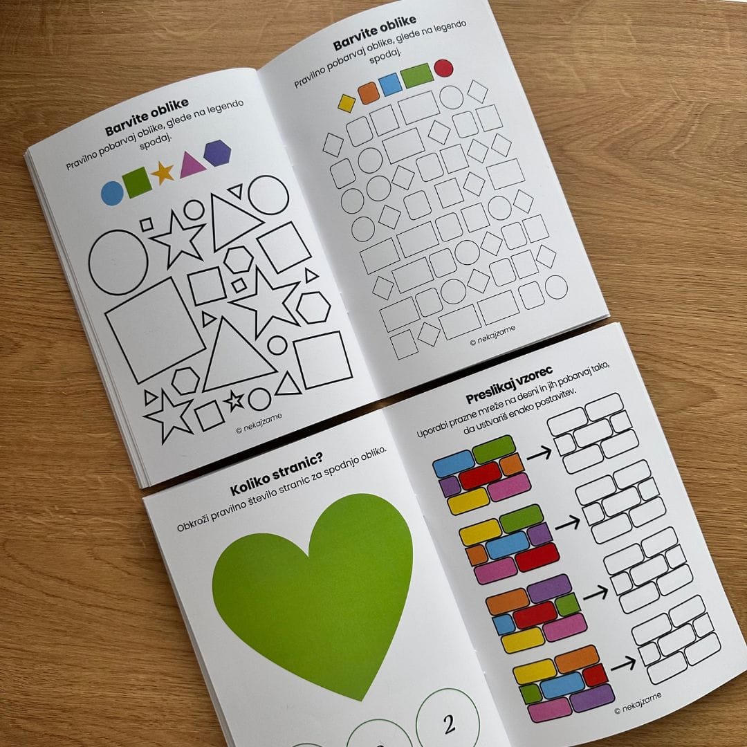 Mala matematika delovni zvezek za otroke