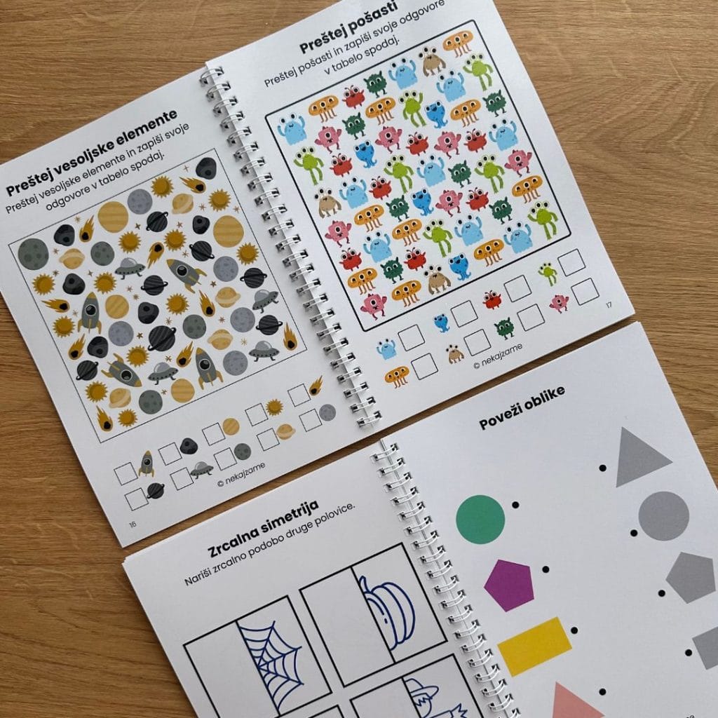 Matematika pisi brisi delovni zvezek za otroke