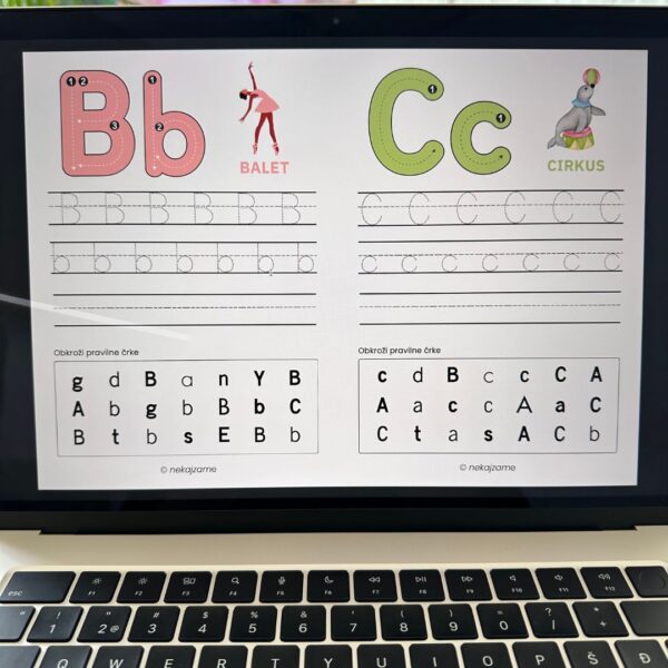 Montessori paket + angleščina za najmlajše (PDF 200 + 170 strani) 