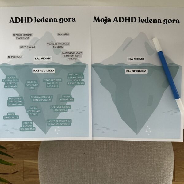 ADHD sistem za več miru, fokusa in rutine