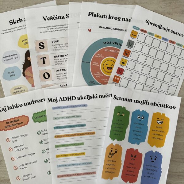 ADHD sistem za več miru, fokusa in rutine